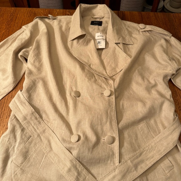 NWT Cotton:On Women’s Sunset Trench Size Large - Picture 6 of 16